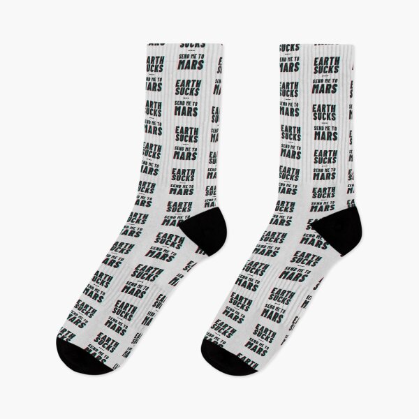 Item preview, Earth Sucks! Take me to mars - Grey White designed and sold by mydoodlesateme.
