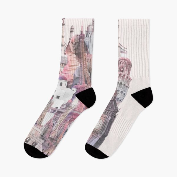 Item preview, Monuments collage designed and sold by Rakos-Merch.