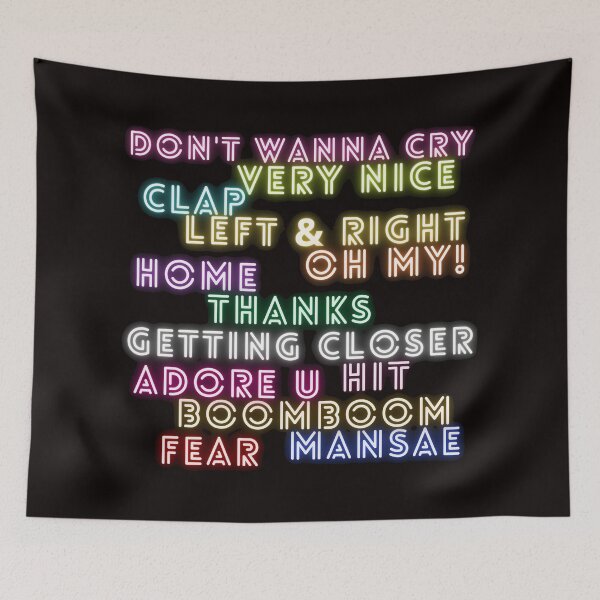 Item preview, seventeen title mansae, adore u, oh my, don't wanna cry designed and sold by arorar.
