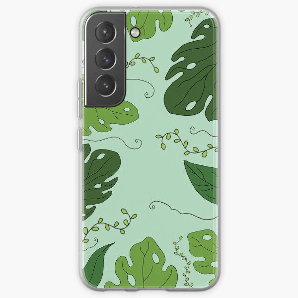 Floral Phone Case Samsung Galaxy Soft Case