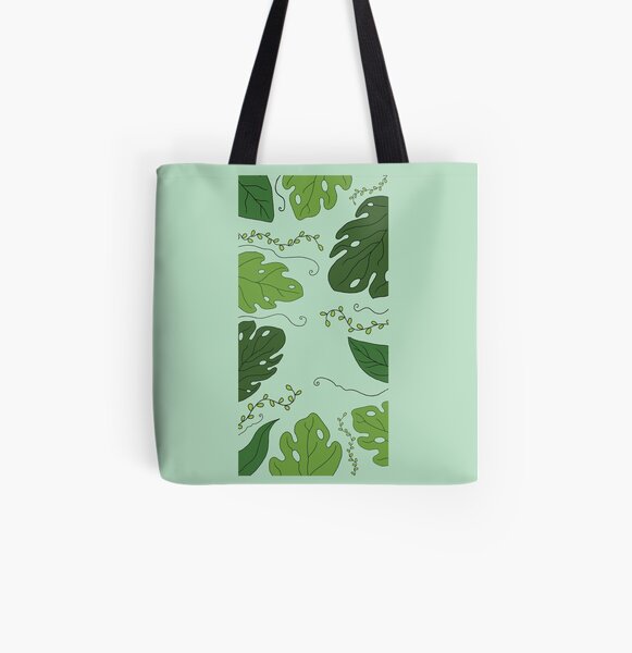 Floral Phone Case All Over Print Tote Bag