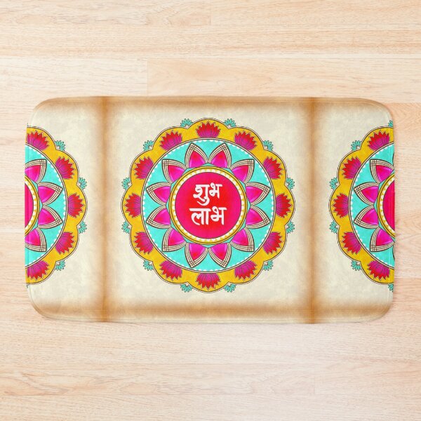 Item preview, Subh Labh..Goddess Laxmi feet..  Diwali Print designed and sold by Prita-D.