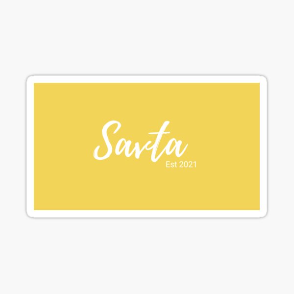 Savta est 2021 Sticker