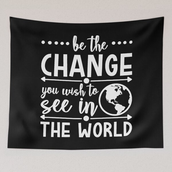 Item preview, Be The Change designed and sold by OzyManDiaS90.