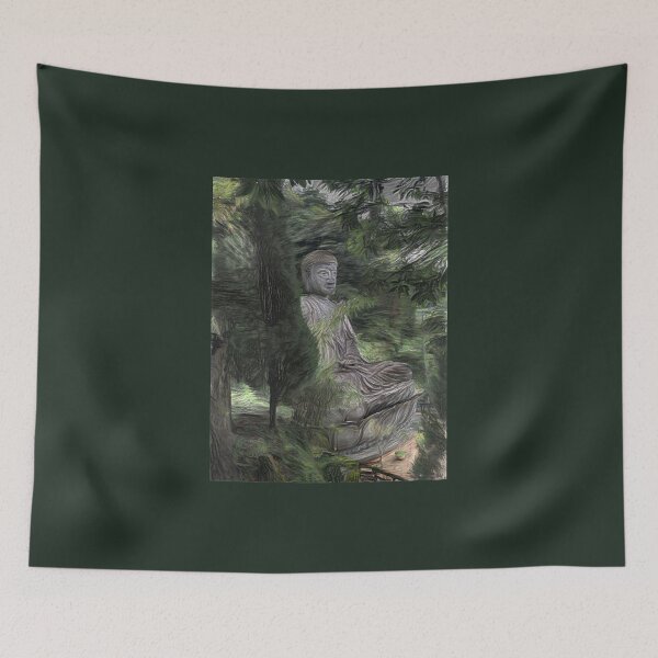 Item preview, Hidden Buddha Van Gogh Style designed and sold by fwten.