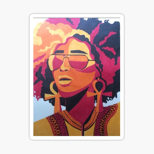 BLCK WMN Sticker