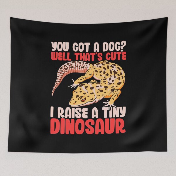 Item preview, Leopard Gecko Reptile Lizard Funny I Raise A Tiny Dinosaur designed and sold by ShopTheStyle.