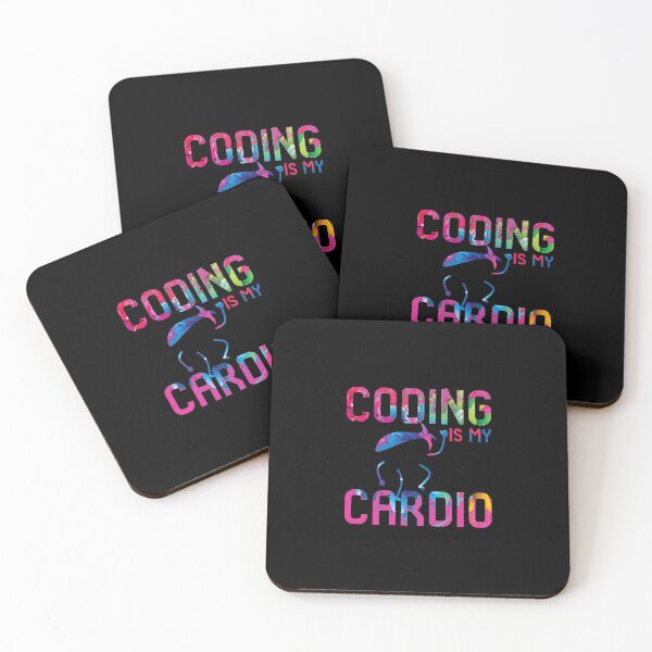 Artikelvorschau, Codierung ist mein Cardio Funny Code Workout entworfen und verkauft von at85productions.