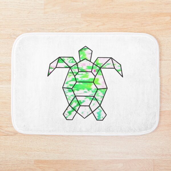 Aperçu de l'œuvre Tortue verte créée et vendue par Subjext Lab.