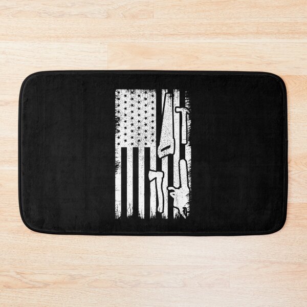 Item preview, Cabinetmaker Lumberman Woodcarving for Woodworker US Flag designed and sold by ShopTheStyle.