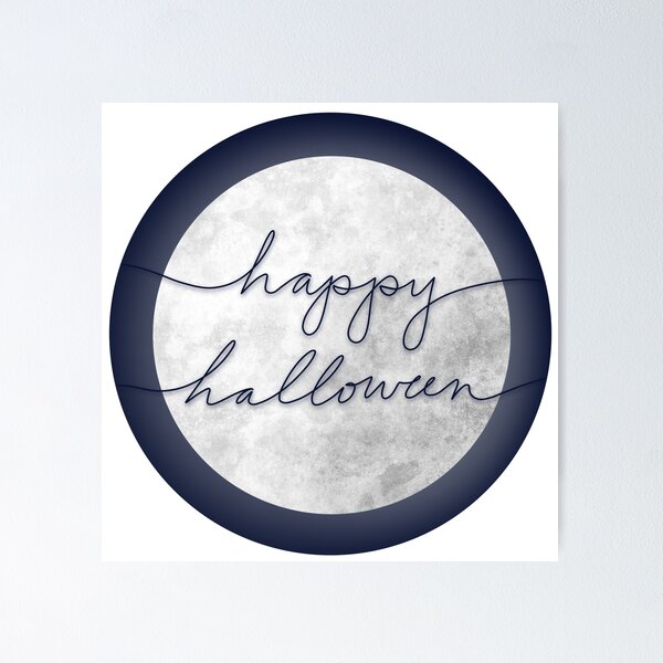 Item preview, Happy Halloween Moon designed and sold by Shannon Adams Creative.