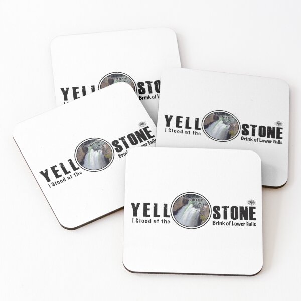 Item preview, I Stood on the Brink of Lower Falls, Yellowstone National Park - Lower Falls designed and sold by SmyrnaBuffalo.