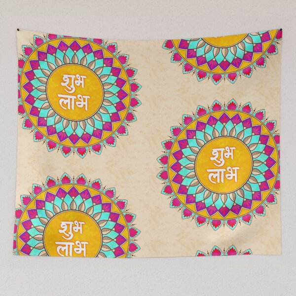 Item preview, Happy Diwali..Shubh labh..  Diwali Print designed and sold by Prita-D.