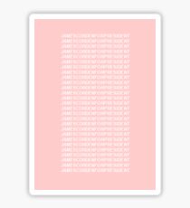 JAMES CORDEN FOR PRESIDENT Sticker