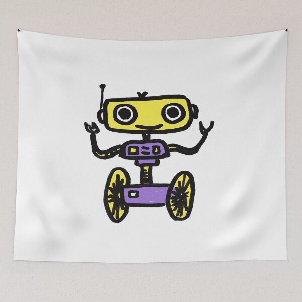 Item preview, Yellow Robot designed and sold by crikz.