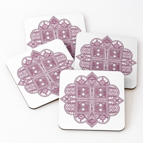 Item preview, Claret Heart Quartet designed and sold by Kenzi Henna Designs.