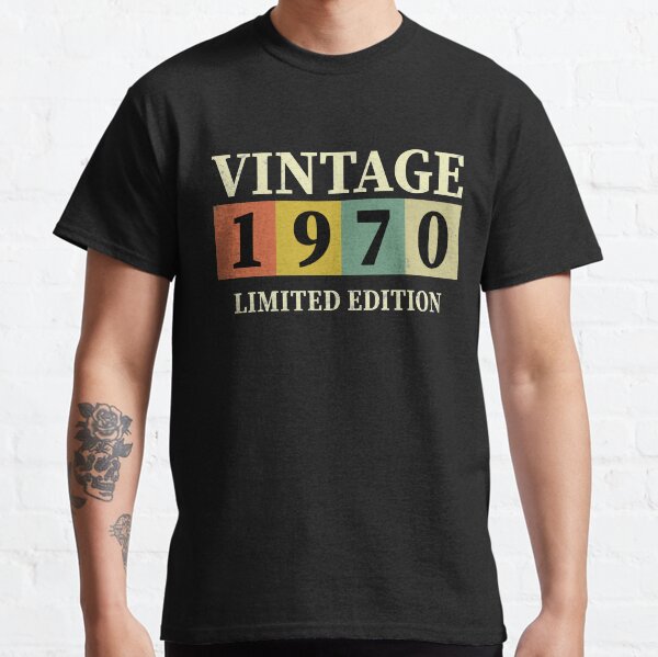 vintage 1970 limited edition t shirt