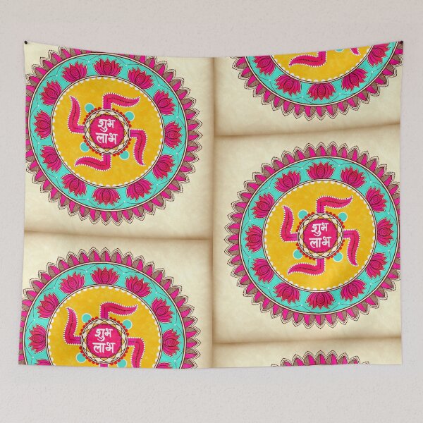 Item preview, Copy of Happy Diwali..Shubh labh..  Diwali Print designed and sold by Prita-D.