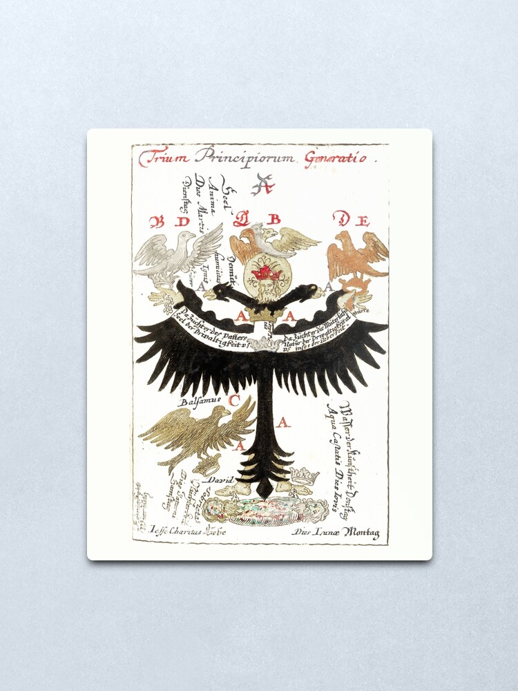 Alternate view of Pandora's box - The Alchemists' Compendium Metal Print