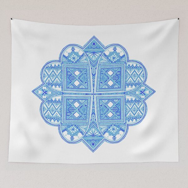 Item preview, Blue Heart Quartet designed and sold by Kenzi Henna Designs.