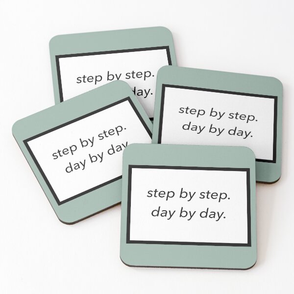 Item preview, step by step, day by day box design designed and sold by 3meistudios.