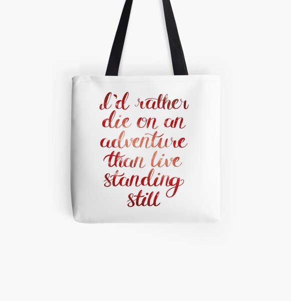 Adventure All Over Print Tote Bag