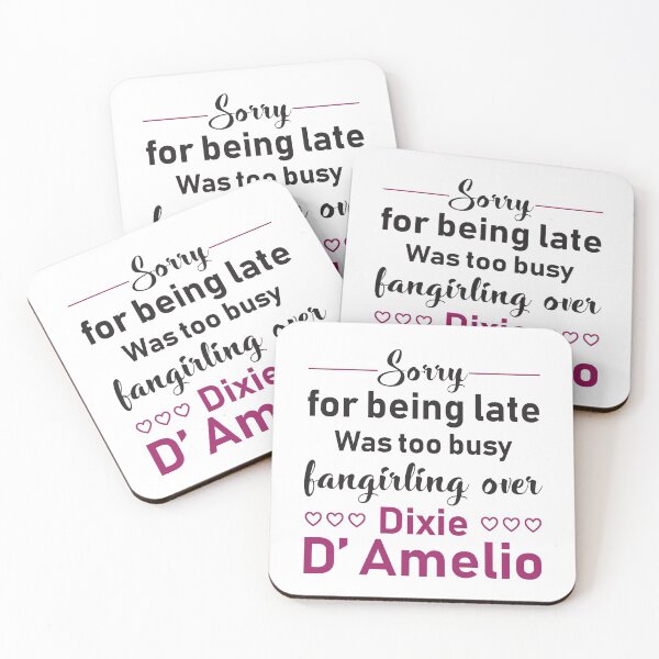 Item preview, Dixie D' Amelio, a famous tiktoker fangirling design designed and sold by anins-azuree.