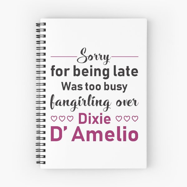 Item preview, Dixie D' Amelio, a famous tiktoker fangirling design designed and sold by anins-azuree.