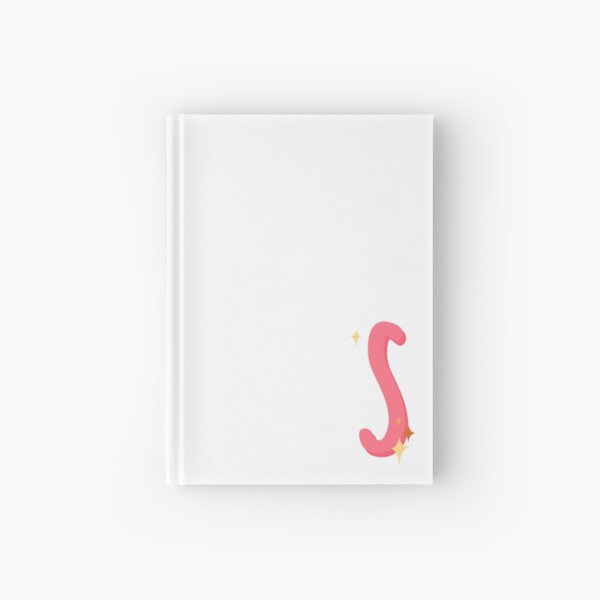 Cute Sparkly Alphabet Monogram Letter S Hardcover Journal