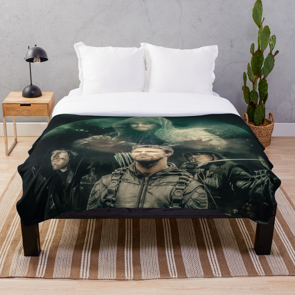 Arrow - Oliver Queen Throw Blanket
