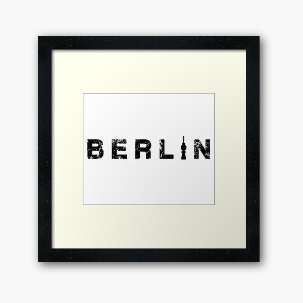 Berlin Framed Art Print