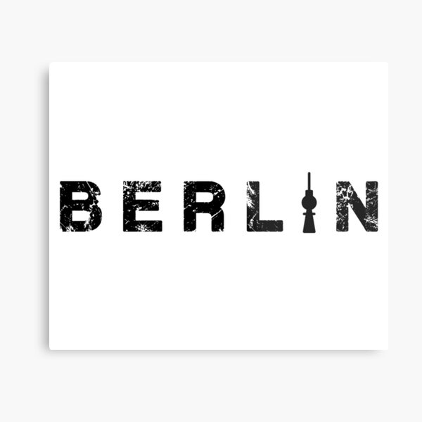 Berlin Metal Print