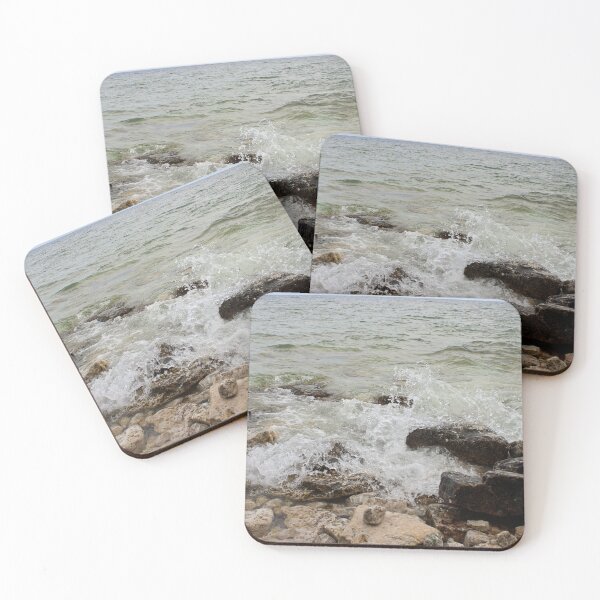 Item preview, Waves crashing on the Rocks designed and sold by Susie Kramer.