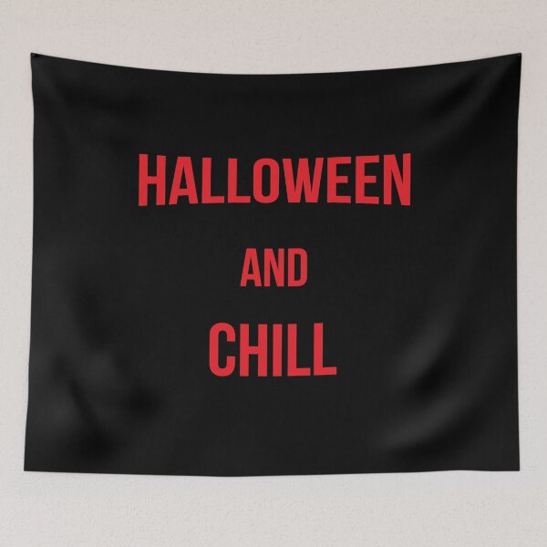 Item preview, HALLOWEEN AND CHILL FUNNY HALLOWEEN GIFT designed and sold by TheFirstOne.