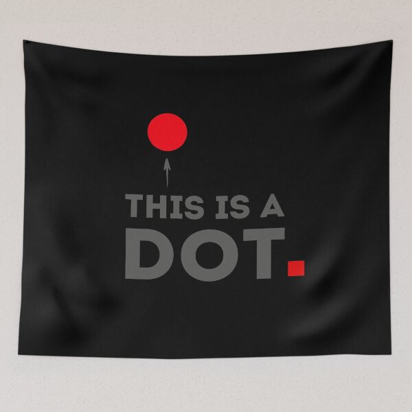 Item preview, A Dot - International Dot Day design designed and sold by wingdingr.