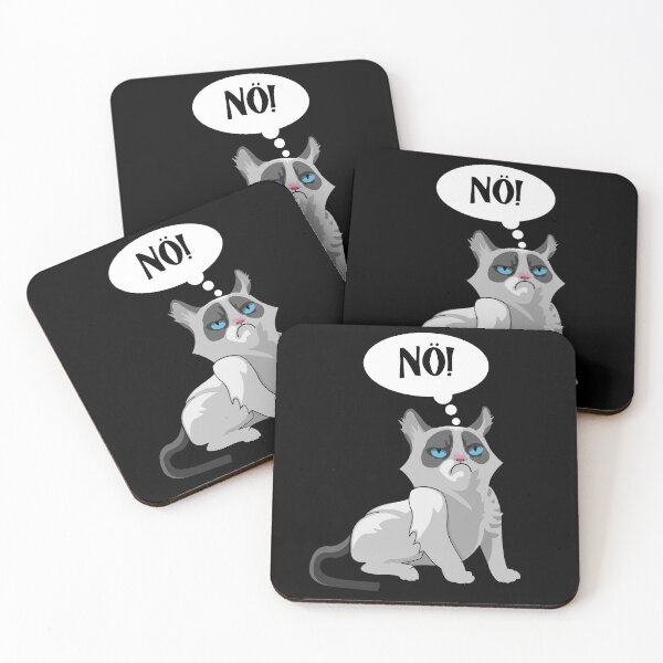 Item preview, Statement Cat T-Shirt I Nope Funshirt I No Tee designed and sold by Eric Feigl.