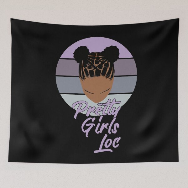 Item preview, Pretty Girls Loc Kids Buns designed and sold by blackartmatters.