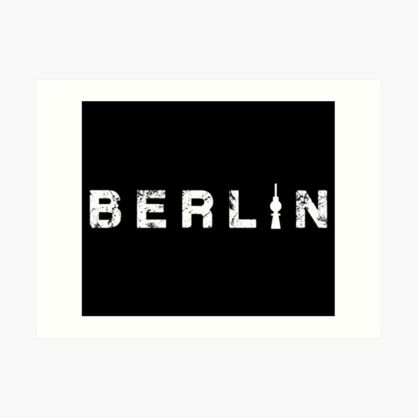 Berlin Art Print