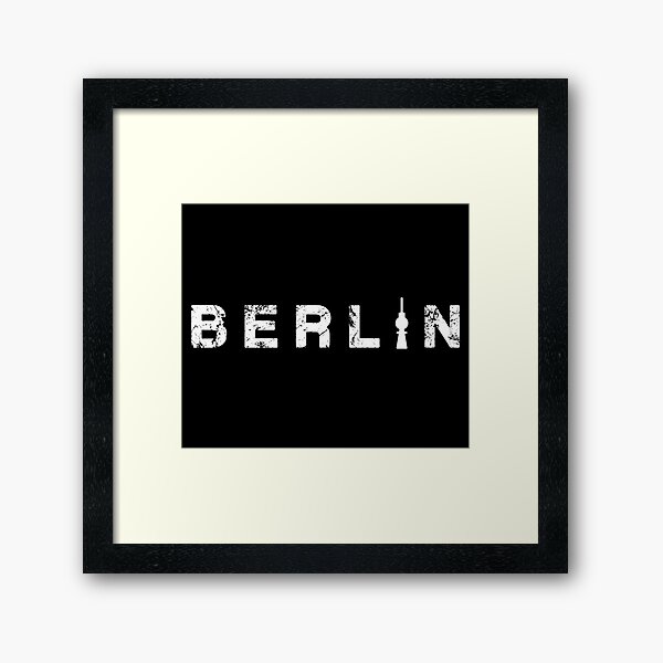 Berlin Framed Art Print