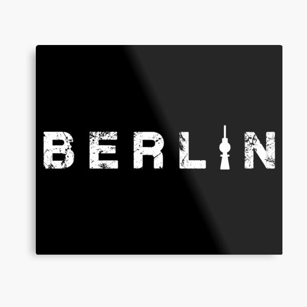 Berlin Metal Print