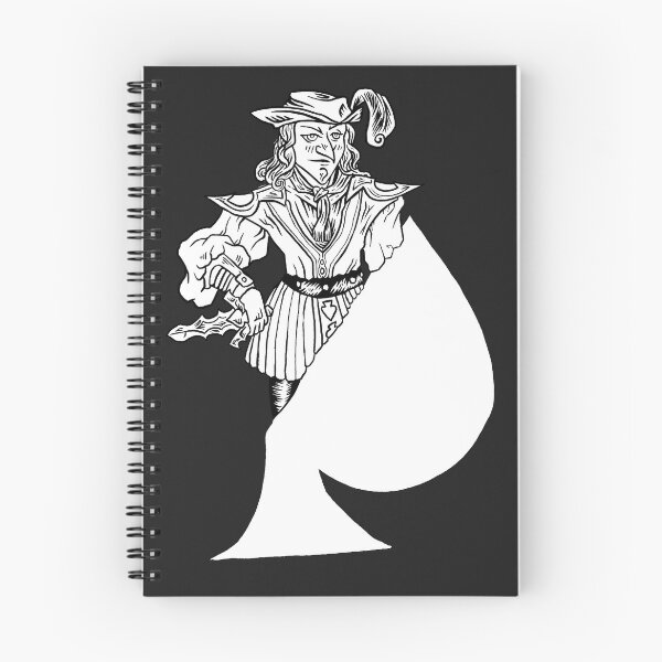 Item preview, Jack of Spades Black and White designed and sold by Nealoc.