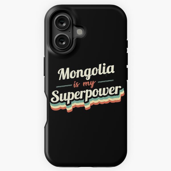 Aperçu de l'œuvre Fier d'être né en Mongolie créée et vendue par Custom365.