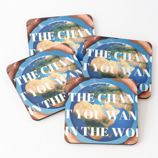 Item preview, Be The Change That You Want To See In The World  designed and sold by Balerie Rivera.
