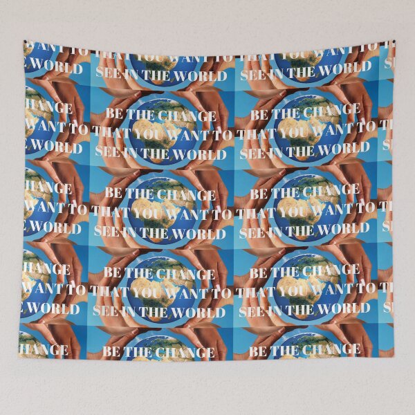 Item preview, Be The Change That You Want To See In The World  designed and sold by Balerie Rivera.