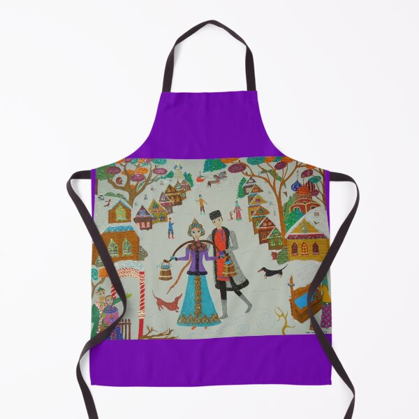 Item preview, Russian Village in Winter designed and sold by DebiCady.