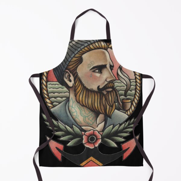 Item preview, gentleman design - tattoo - flowers , gift for boyfriend , tattoo lovers - smoker designed and sold by doitwithlove.