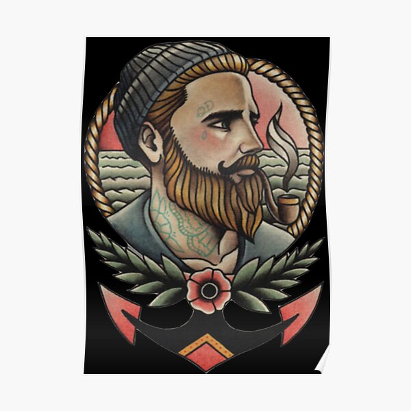 Gentleman Tattoo Posters for Sale | Redbubble Gentleman Tattoo Posters for Sale | Redbubble