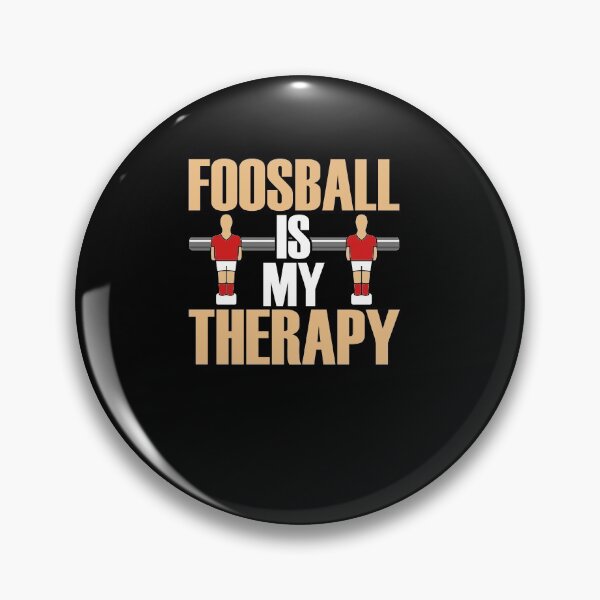 Item preview, Foosball Is My Therapy Table Football Table Soccer Player designed and sold by ShopTheStyle.