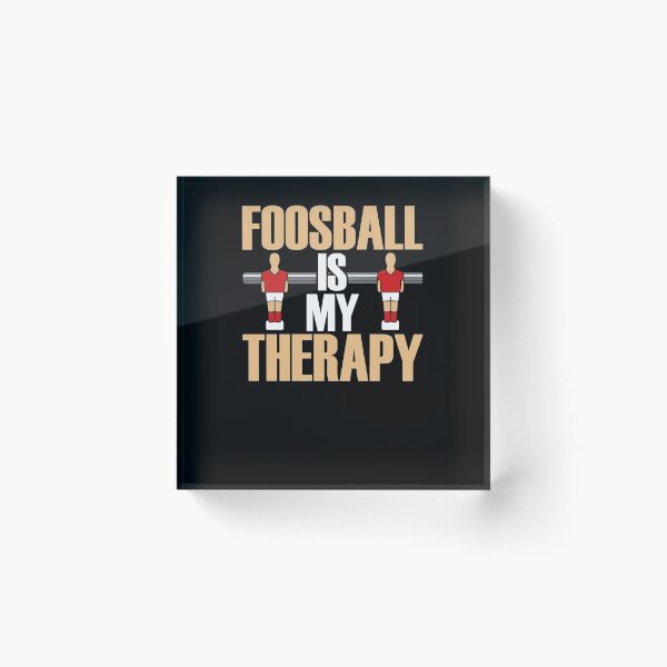 Item preview, Foosball Is My Therapy Table Football Table Soccer Player designed and sold by ShopTheStyle.