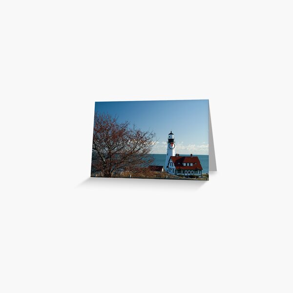 Portland Head Lighthouse Greeting Card
